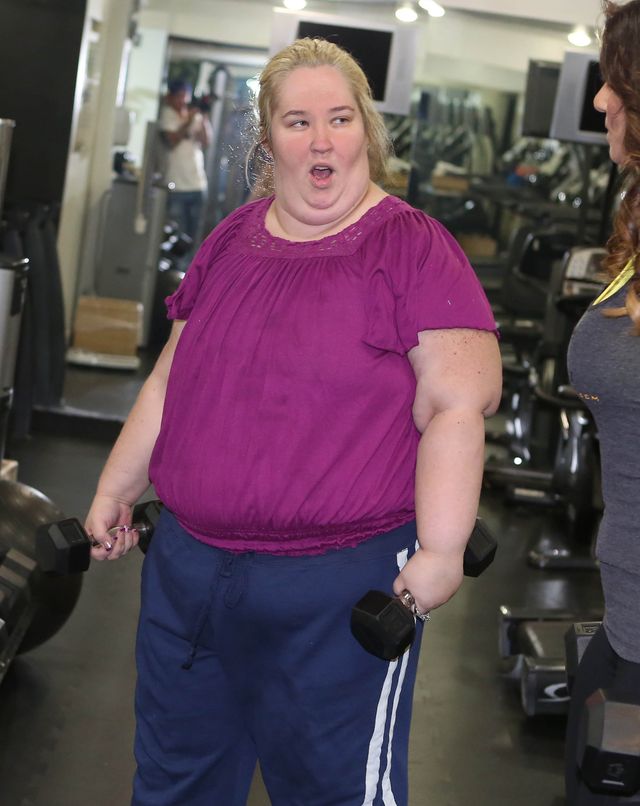 Mama June Shannon schudła do rozmiaru 38, ale NIE POKAZAŁA się jeszcze nikomu