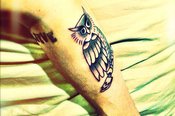 Kto wytatuował sobie taką urocza sowę? (FOTO) Kto wytatuował sobie taką urocza sowę? (FOTO)