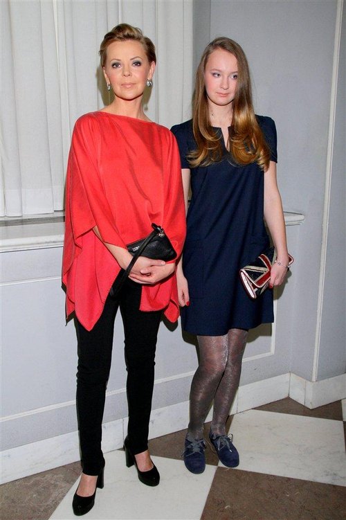 Zuzanna Ryncarz, córka Justyny Pochanke, z mamą na gali FOTO