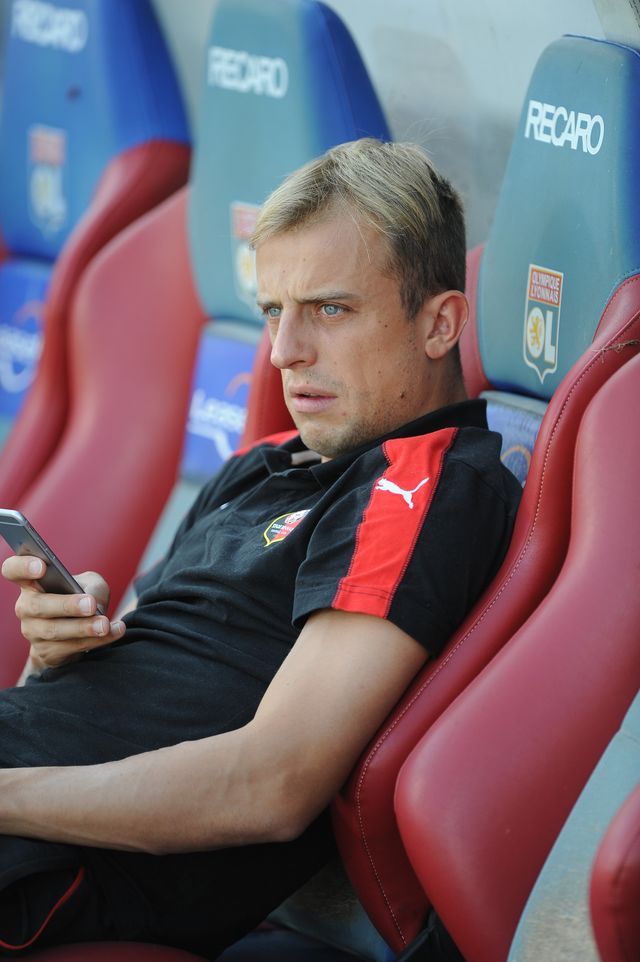 Kamil Grosicki i jego cieszynka w meczu z Armenią