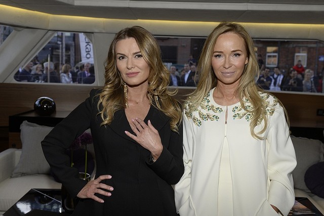 Hanna Lis i Joanna Przetakiewicz na pokazie LaMania (FOTO)