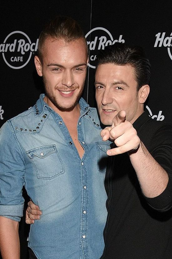 Michał Kwiatkowski zabrał partnera na ściankę (FOTO)