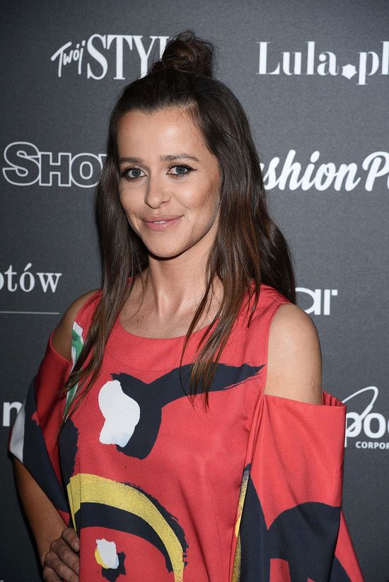 Malwina Wędzikowska w swojej kreacji 