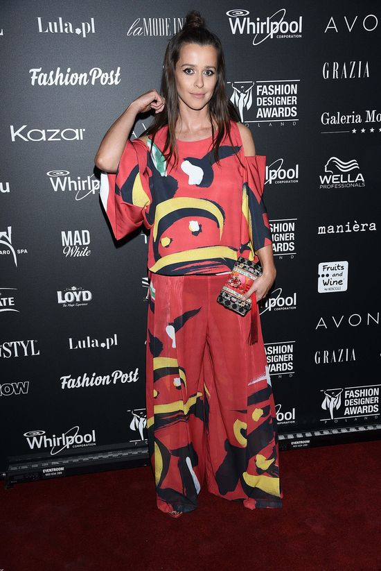 Malwina Wędzikowska w swojej kreacji 