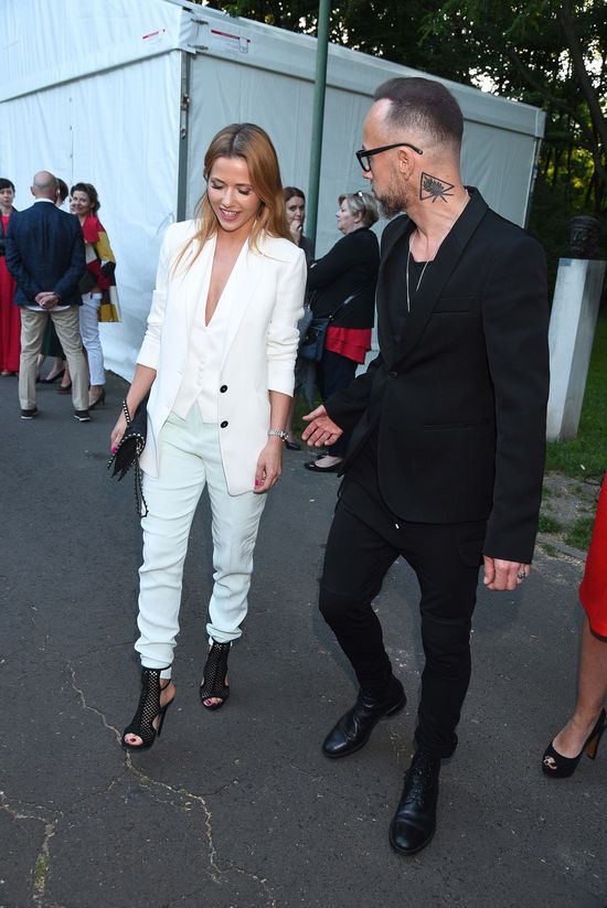 Z kim Nergal przyszedł na galę Kryształowych Zwierciadeł?