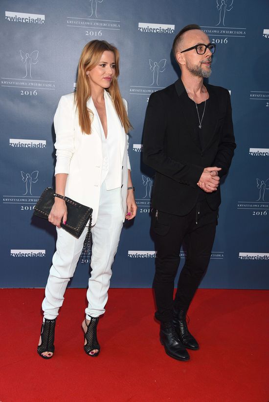 Z kim Nergal przyszedł na galę Kryształowych Zwierciadeł?