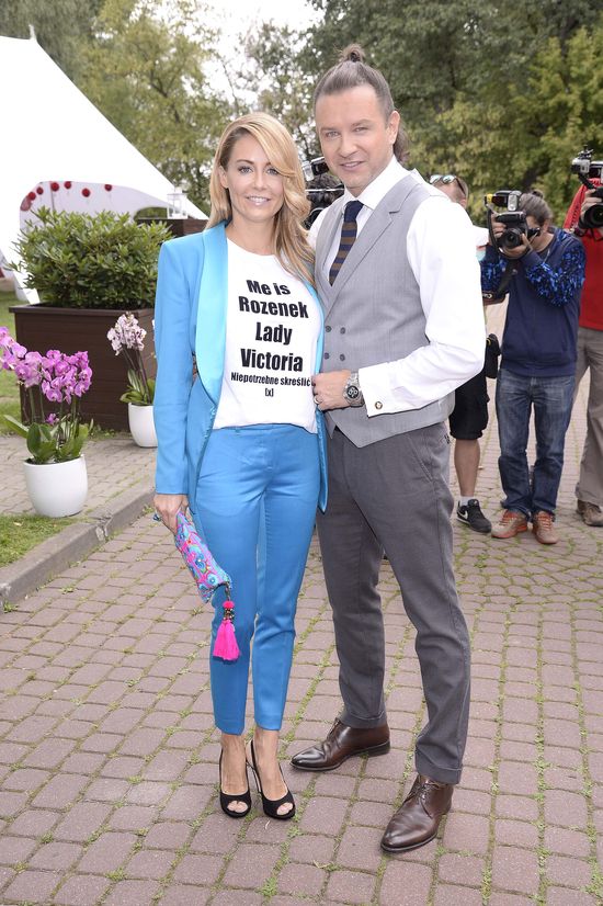 Nie zgadniesz, co Małgorzata Rozenek miała napisane na swojej koszulce