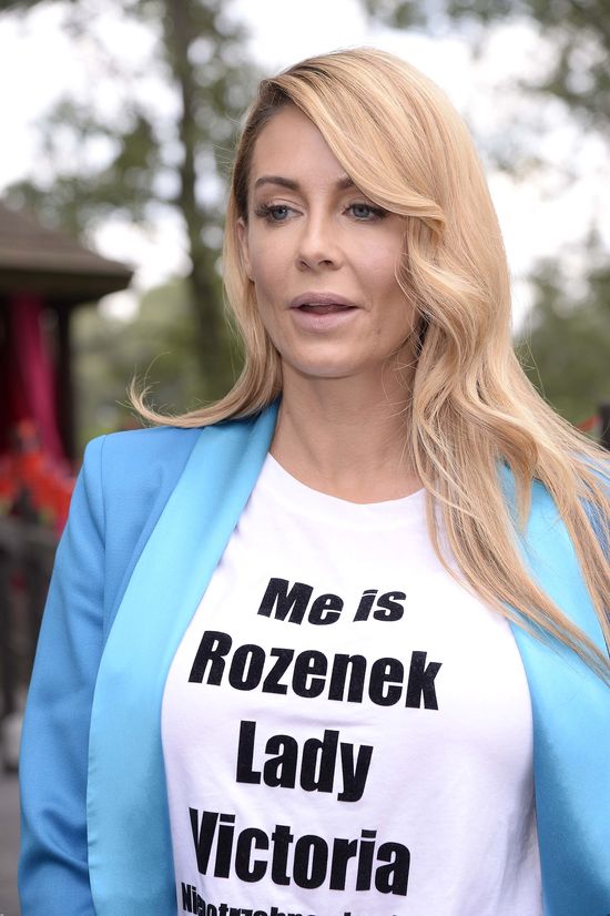 Nie zgadniesz, co Małgorzata Rozenek miała napisane na swojej koszulce