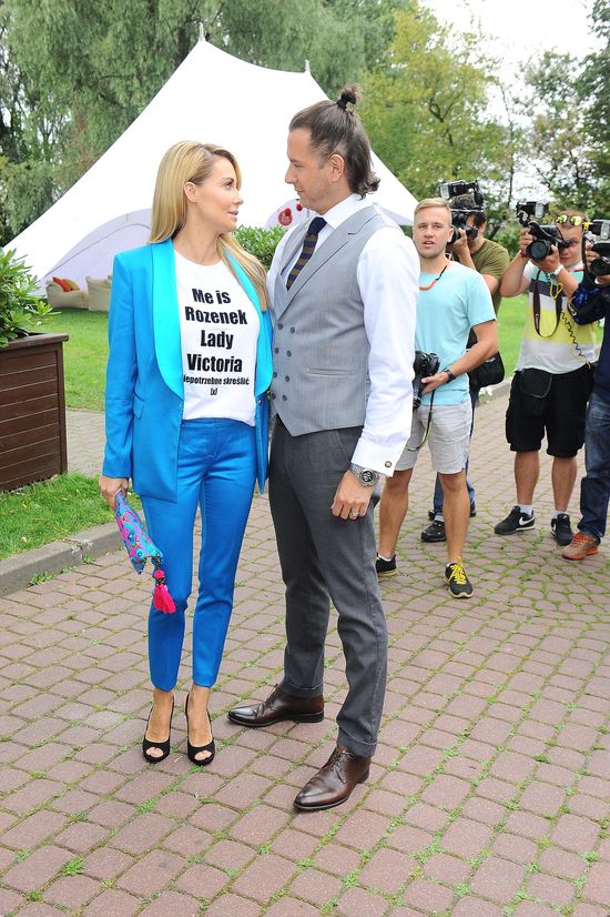 Nie zgadniesz, co Małgorzata Rozenek miała napisane na swojej koszulce