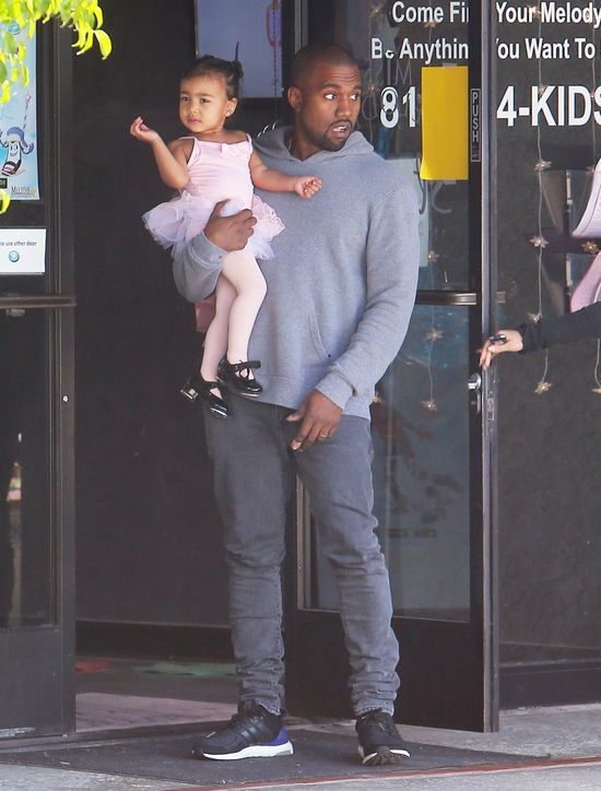 North West pierwszy raz na różowo (FOTO)