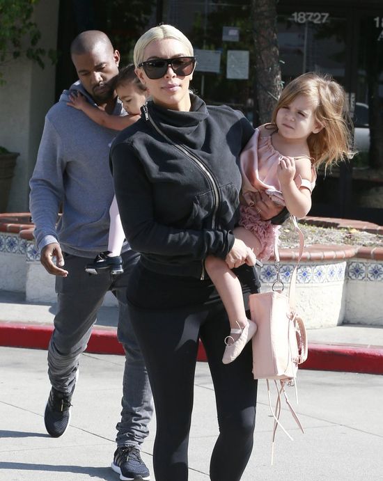 North West pierwszy raz na różowo (FOTO)