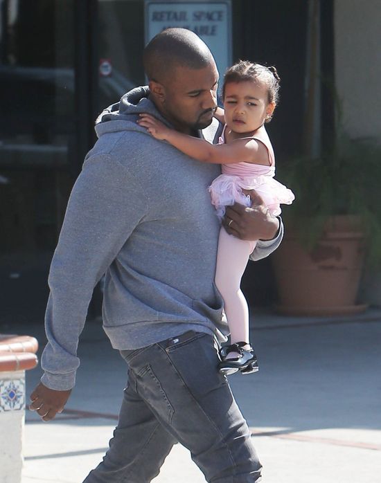 North West pierwszy raz na różowo (FOTO)