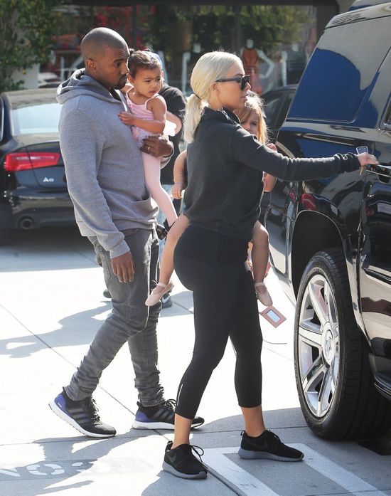 North West pierwszy raz na różowo (FOTO)