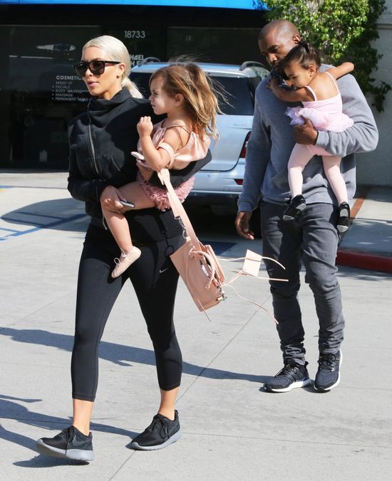 North West pierwszy raz na różowo (FOTO)