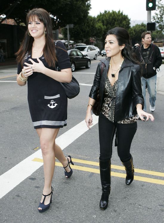 Kourtney najbardziej naturalną z sióstr Kardashian? (FOTO)