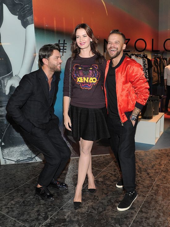 Janiak i Malinowska zrobili show w butiku Kenzo (FOTO) Janiak i Malinowska zrobili show w butiku Kenzo (FOTO)
