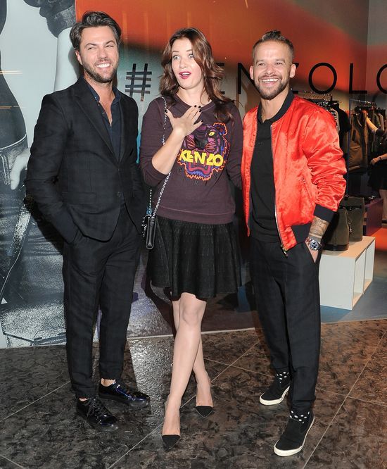 Janiak i Malinowska zrobili show w butiku Kenzo (FOTO) Janiak i Malinowska zrobili show w butiku Kenzo (FOTO)