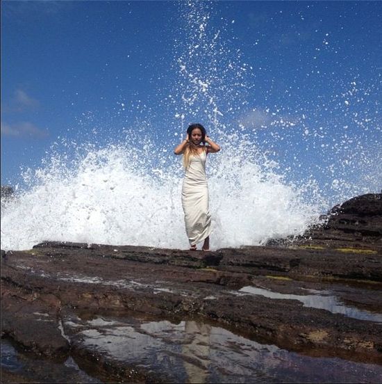 Chris Brown zabrał Karrueche Tran na Hawaje (FOTO) Chris Brown zabrał Karrueche Tran na Hawaje (FOTO)