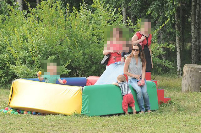 Kasia Glinka szaleje z synkiem (FOTO)