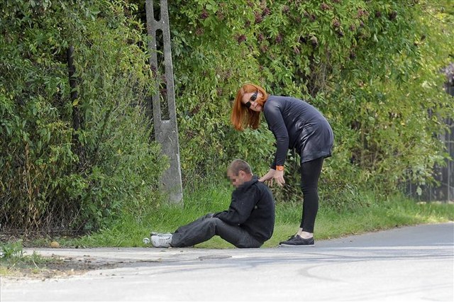 Dowbor cuci pijanego (FOTO)