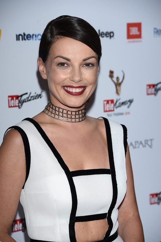 Katarzyna Glinka pokazała brzuszek na gali Telekamery 2016