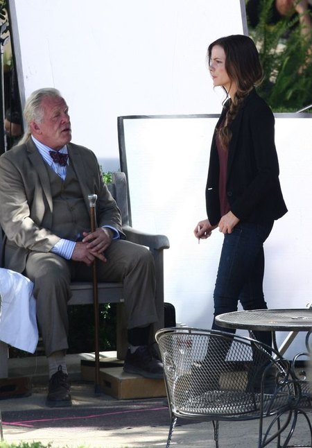 Kate Beckinsale i Nick Nolte na planie nowego filmu FOTO Kate Beckinsale i Nick Nolte na planie nowego filmu FOTO