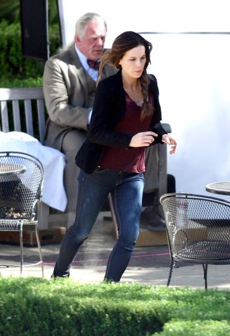 Kate Beckinsale i Nick Nolte na planie nowego filmu FOTO Kate Beckinsale i Nick Nolte na planie nowego filmu FOTO