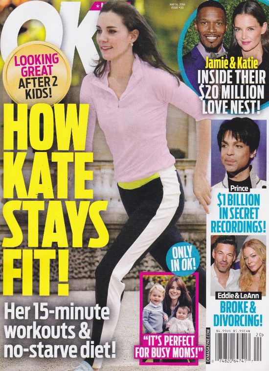 Oto sekret świetnej figury Kate Middleton