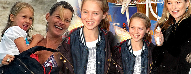 Tak córka Kate Moss wyglądała kilka lat temu... (FOTO)