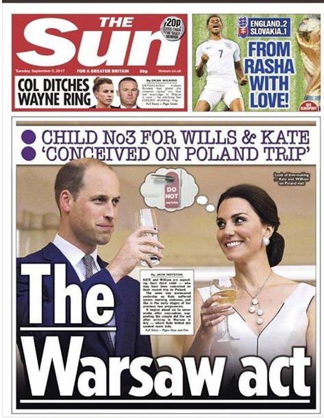 Kate i William poczęli dziecko podczas wizyty W POLSCE?