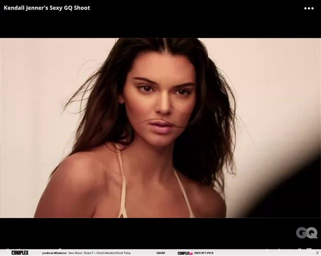 Kendall Jenner rozebrała się dla magazynu GQ [VIDEO]