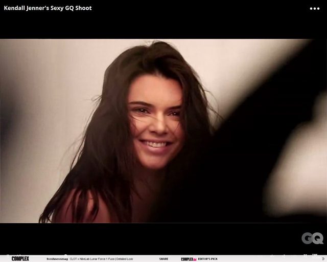Kendall Jenner rozebrała się dla magazynu GQ [VIDEO]
