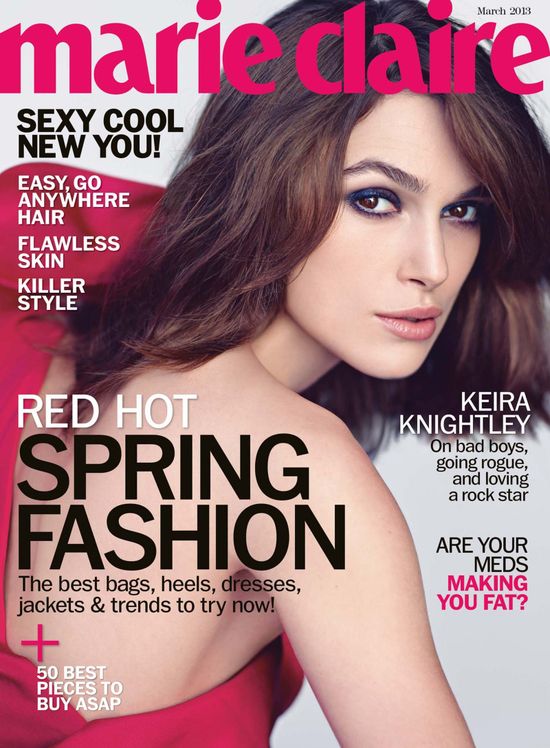 Keira Knightley w Marie Claire: Mogę mieć sześć ślubów
