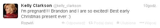 Kelly Clarkson jest w ciąży!