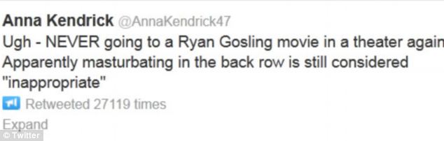 Anna Kendrick masturbowała się w kinie!