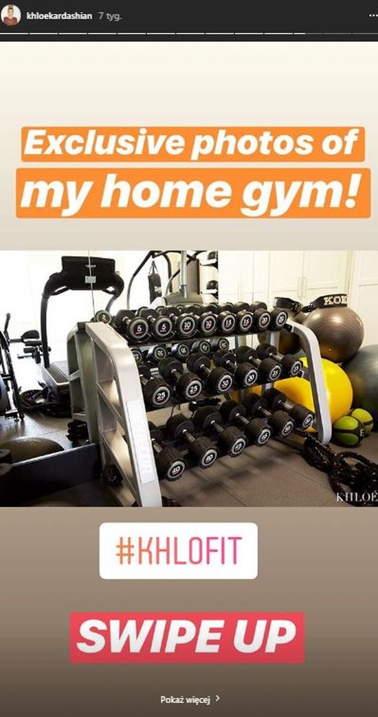 Khloe Kardashian przesiaduje w siłowni zamiast zająć się córką: To moje SANKTUAR Khloe Kardashian przesiaduje w siłowni zamiast zająć się córką: To moje SANKTUAR