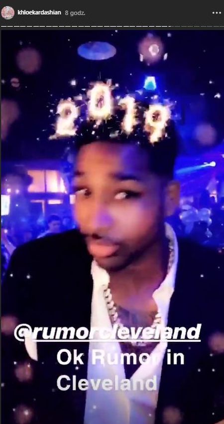 Khloe Kardashian na Sylwestra poleciała do Tristana Thompsona