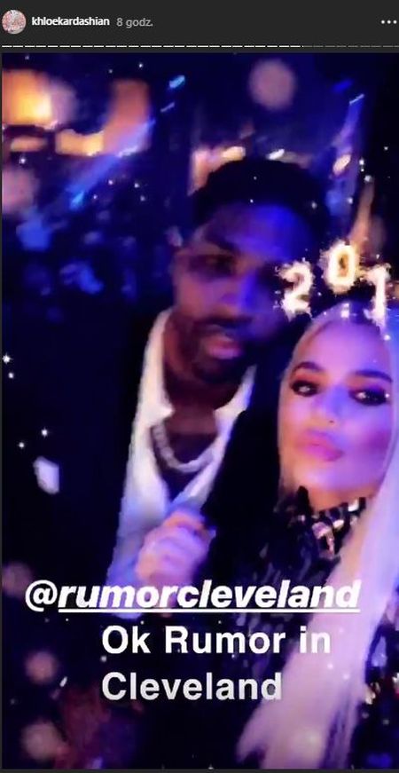 Khloe Kardashian na Sylwestra poleciała do Tristana Thompsona
