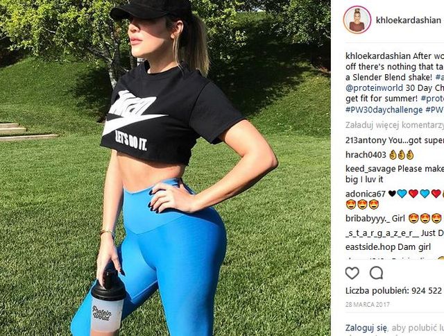 WOW! Khloe Kardashian TYLE schudła po ciąży
