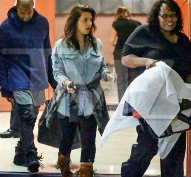 Kourtney do Kim Kardashian: Najpierw dbaj o North