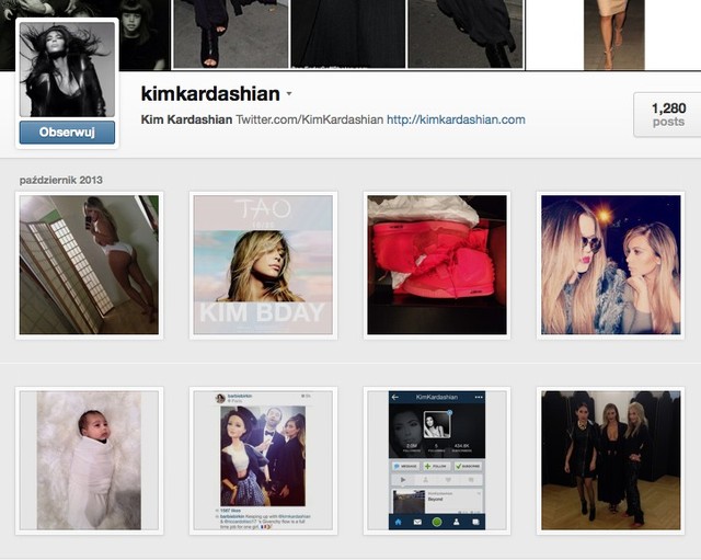 Kim Kardashian chwali się figurą na Instagramie (FOTO)