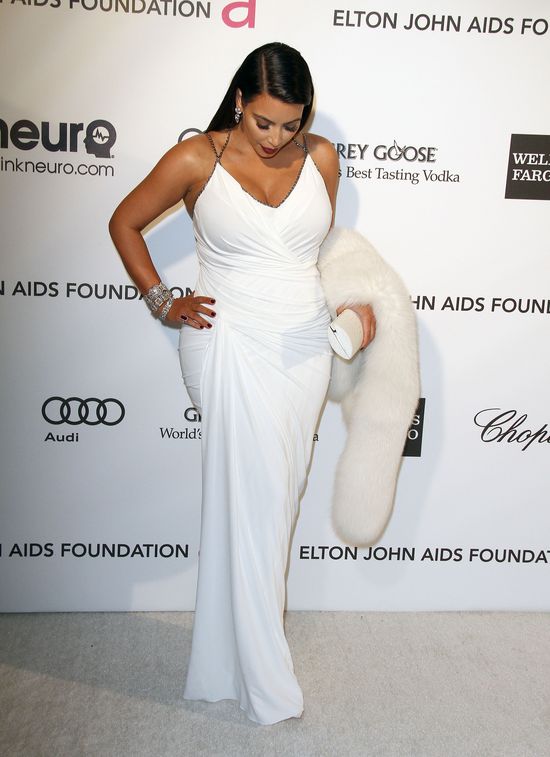 Gdzie ten brzuszek Kim Kardashian? (FOTO)