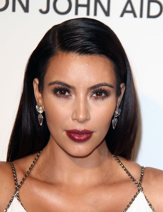 Gdzie ten brzuszek Kim Kardashian? (FOTO)
