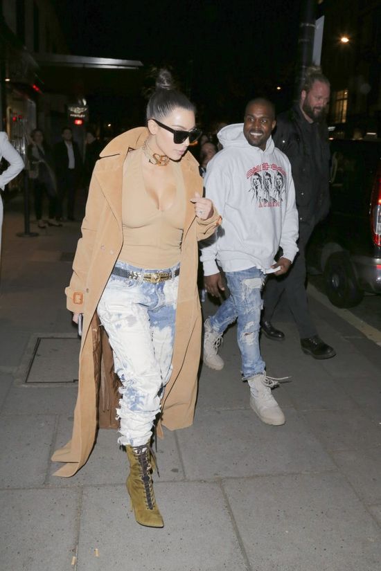 Kanye, co Ty zrobiłeś swojej żonie?! (FOTO)