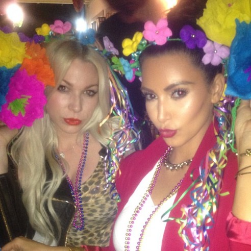 Szalone imprezki Kim Kardashian (FOTO)