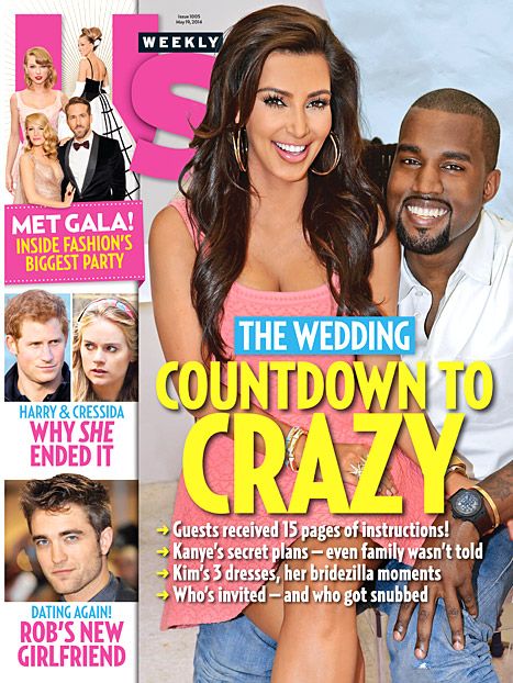 Zobaczcie ZAPROSZENIE na ślub Kim Kardashian i Kanye Westa