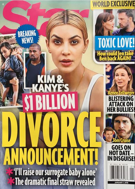 Zaraz po narodzinach trzeciego dziecka, Kim zażąda rozwodu z Kanye