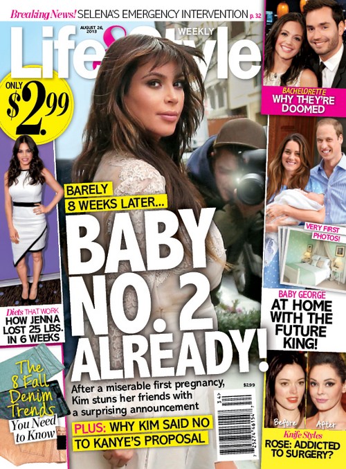 Kim Kardashian jest w drugiej ciąży?!