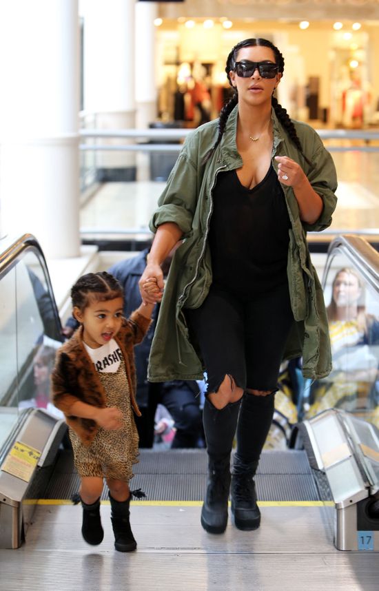 Nie uwierzysz, w co Kim Kardashian ubrała North West