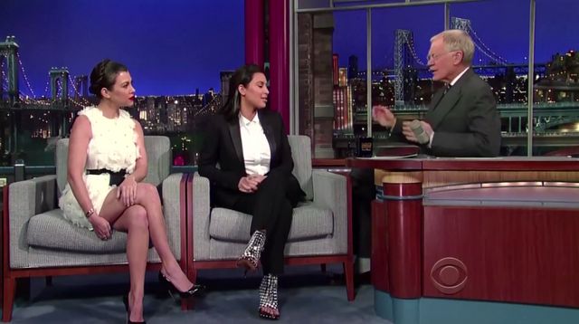 Letterman do Kim: To teraz masz dwóch mężów?